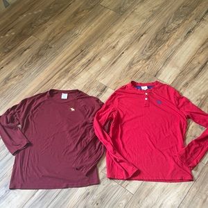 Abercrombie kids long sleeve shirts